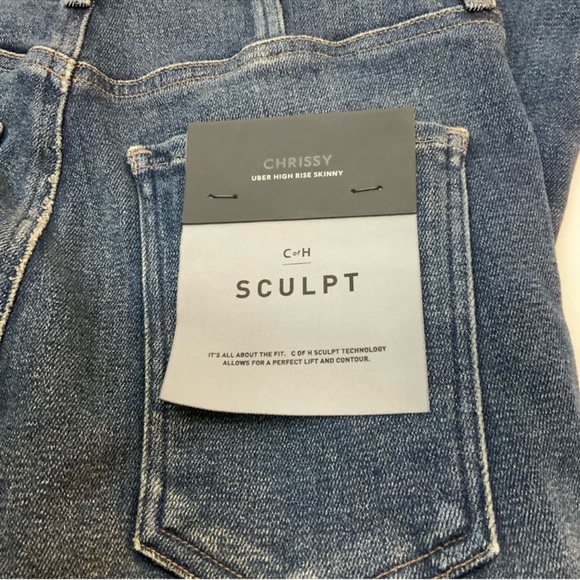NWT Citizen Of Humanity Chrissy Uber High Rise Skinny Jeans - Picture 10 of 12